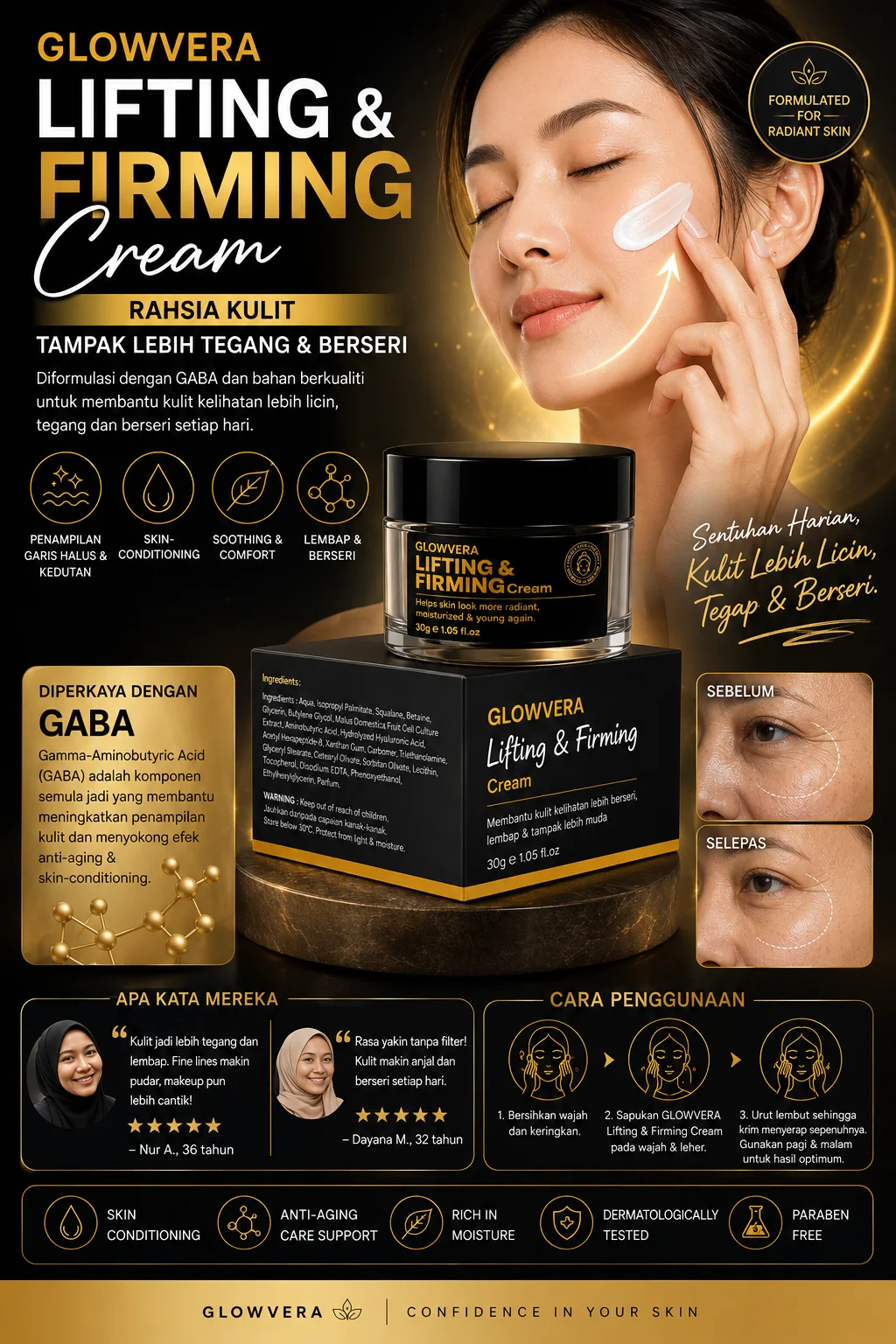 Lifting & Firming Cream — paparan 4